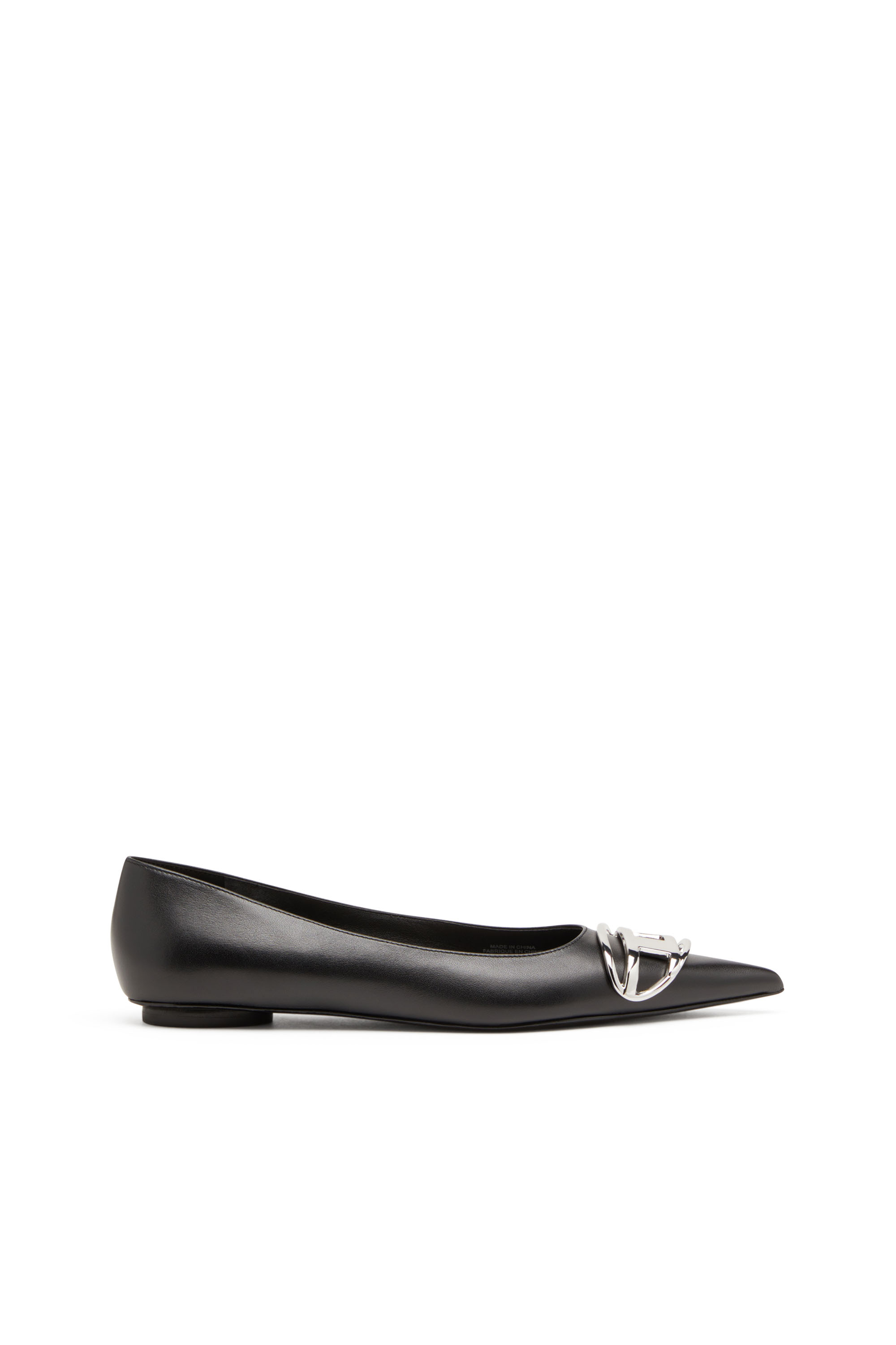 Diesel - D-VENUS BAL, Female's D-Venus-Ballerina flats in nappa leather in Black - 1