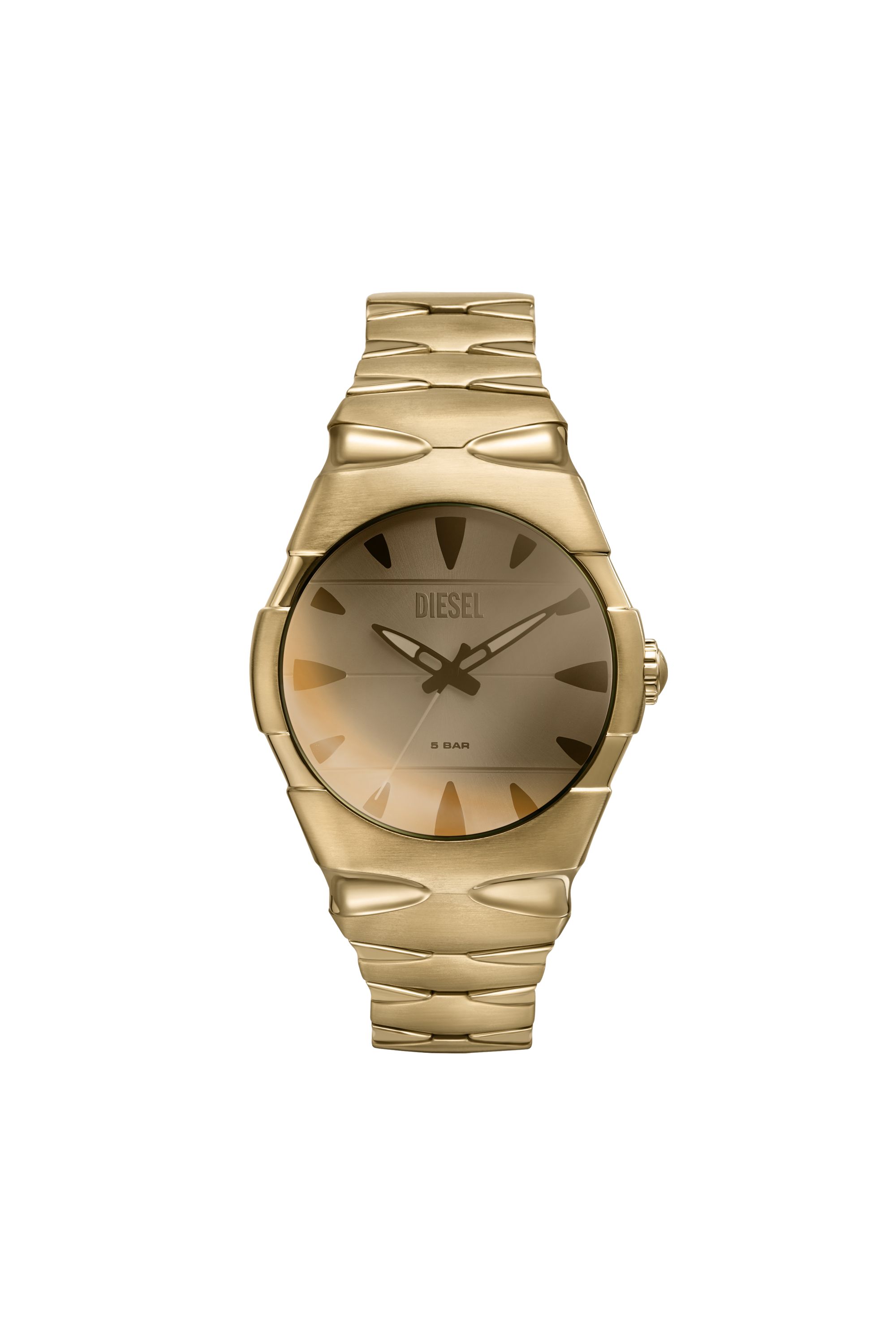 Diesel - DZ2214, Male's D-Sruptor Stainless Steel Watch in Gold - 1