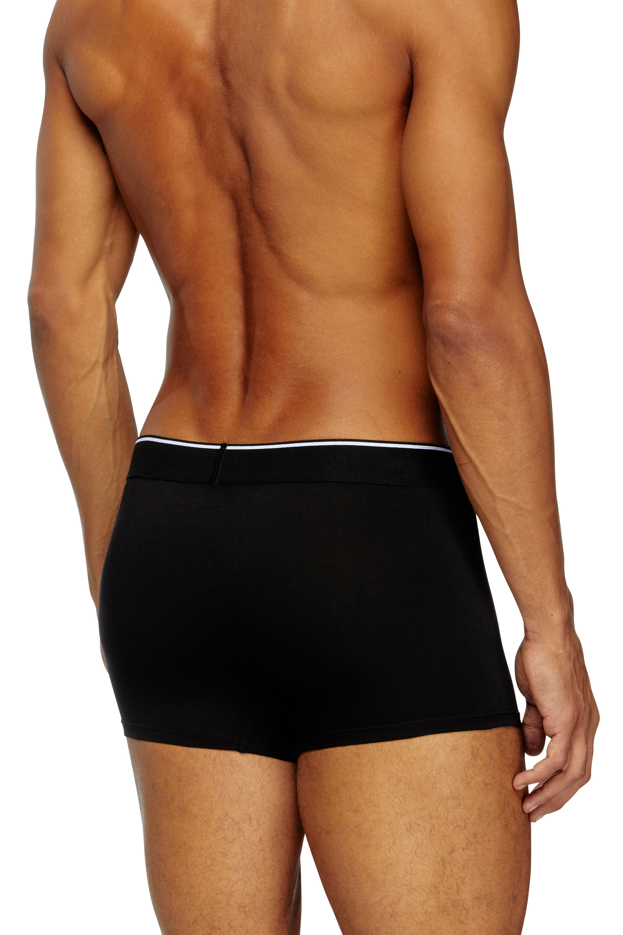 Diesel - UMBX-DAMIENTHREEPACK, Lot de trois boxers couleur unie Homme in Noir - 4