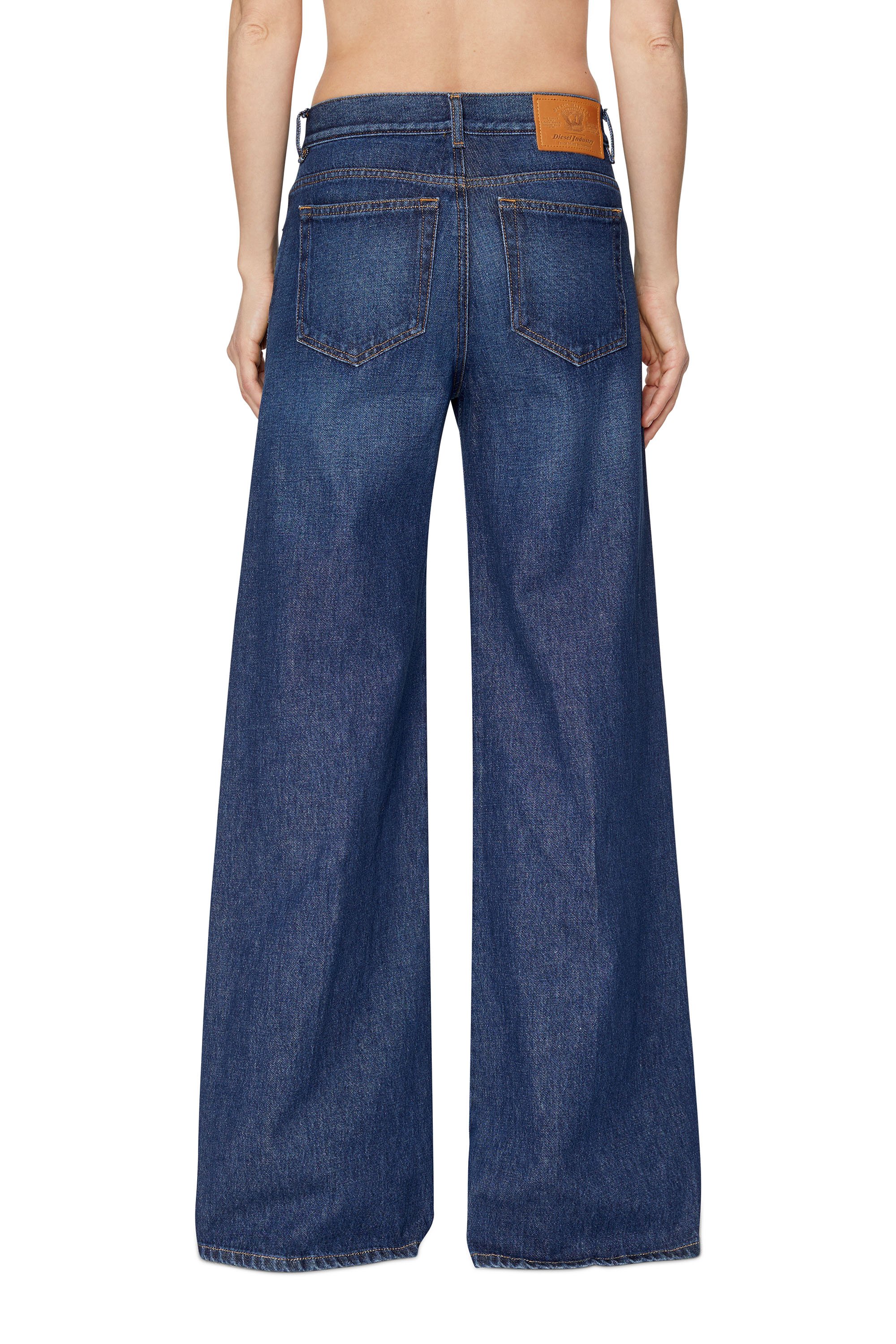 Diesel - 1978 09C03 Bootcut and Flare Jeans, Dark Blue - Image 3