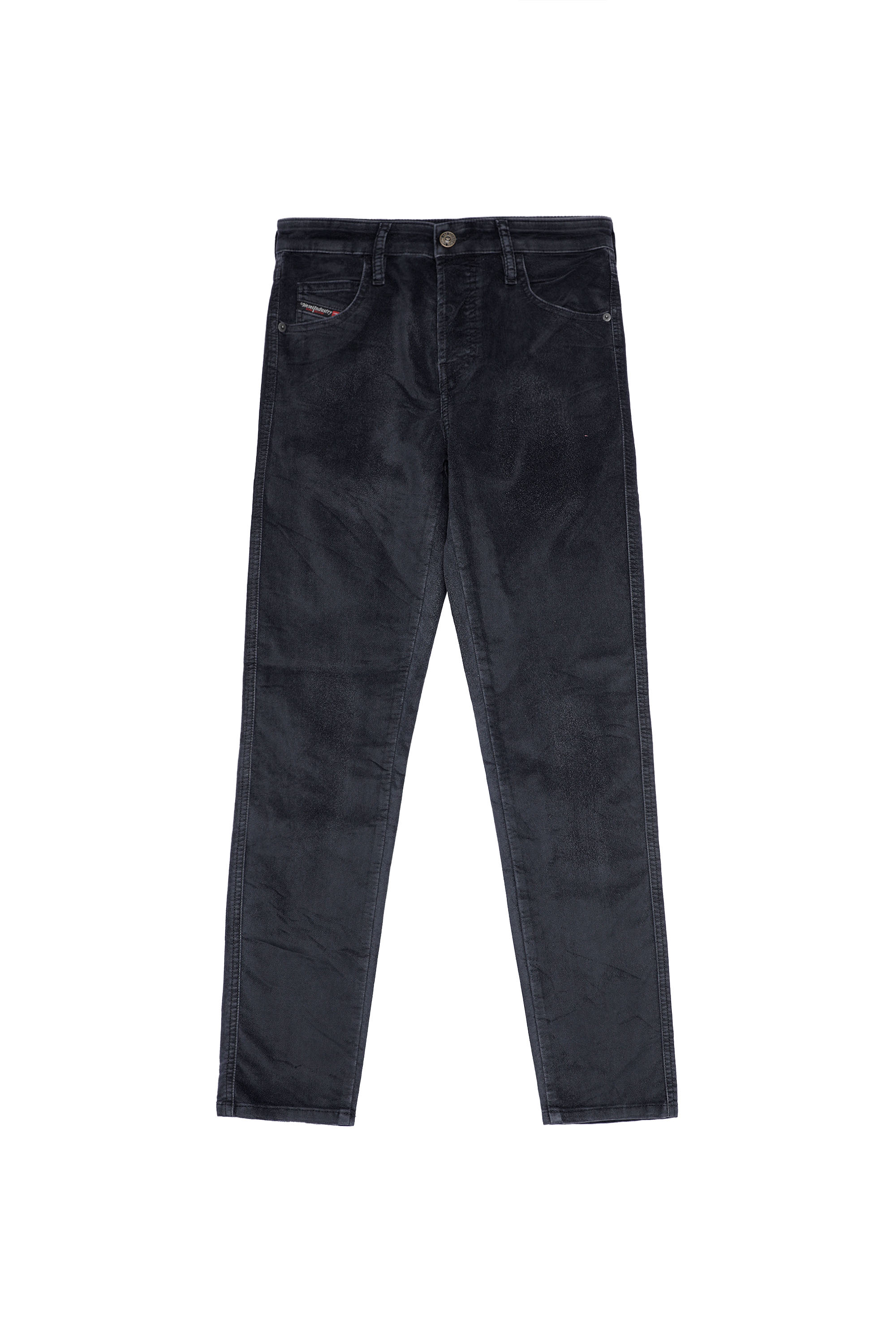 Diesel - 2015 BABHILA 069XI Skinny Jeans, Black/Dark Grey - Image 6