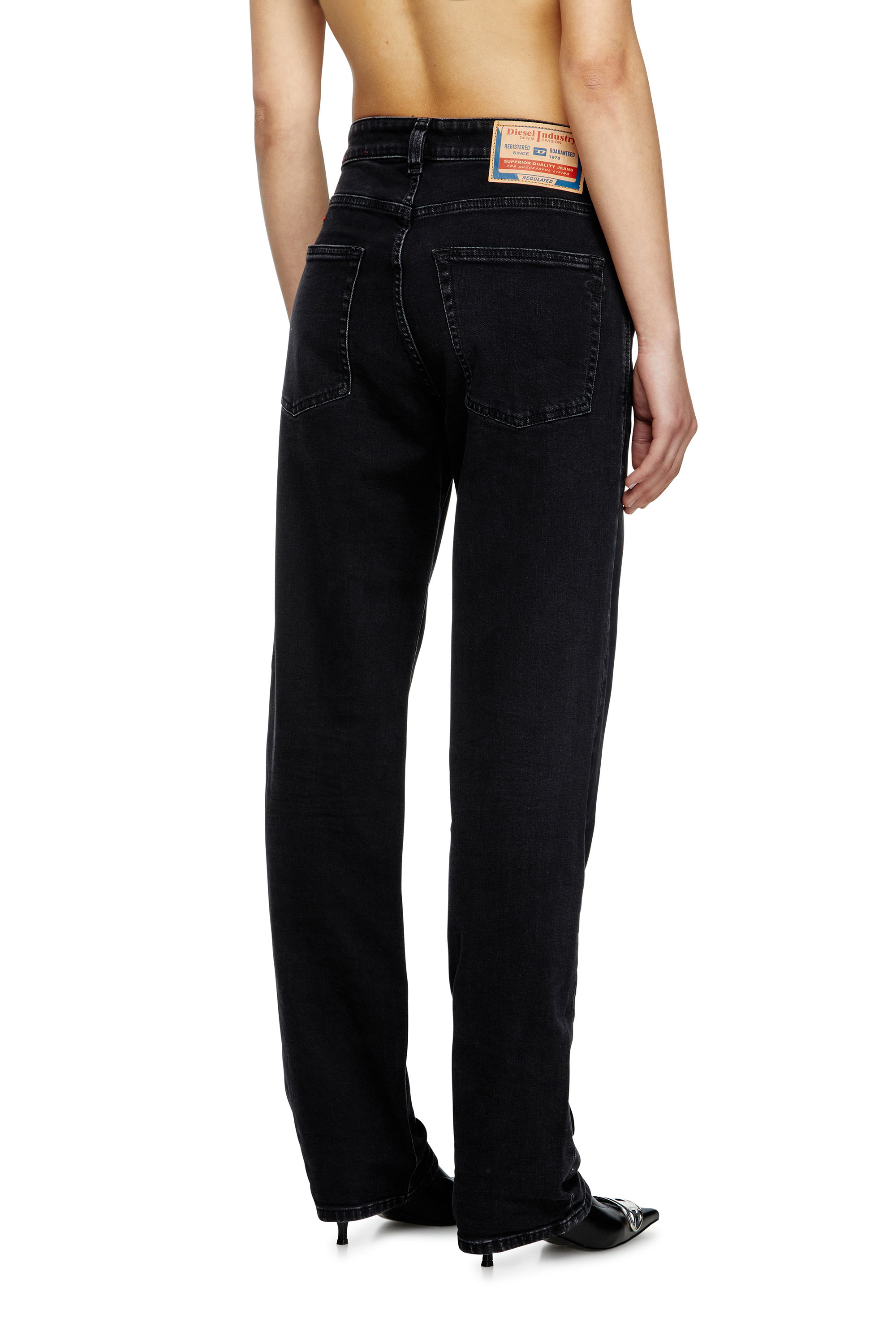 Diesel - Female's Regular Jeans 1988 D-Ark 09M69, Black/Dark Grey - 4