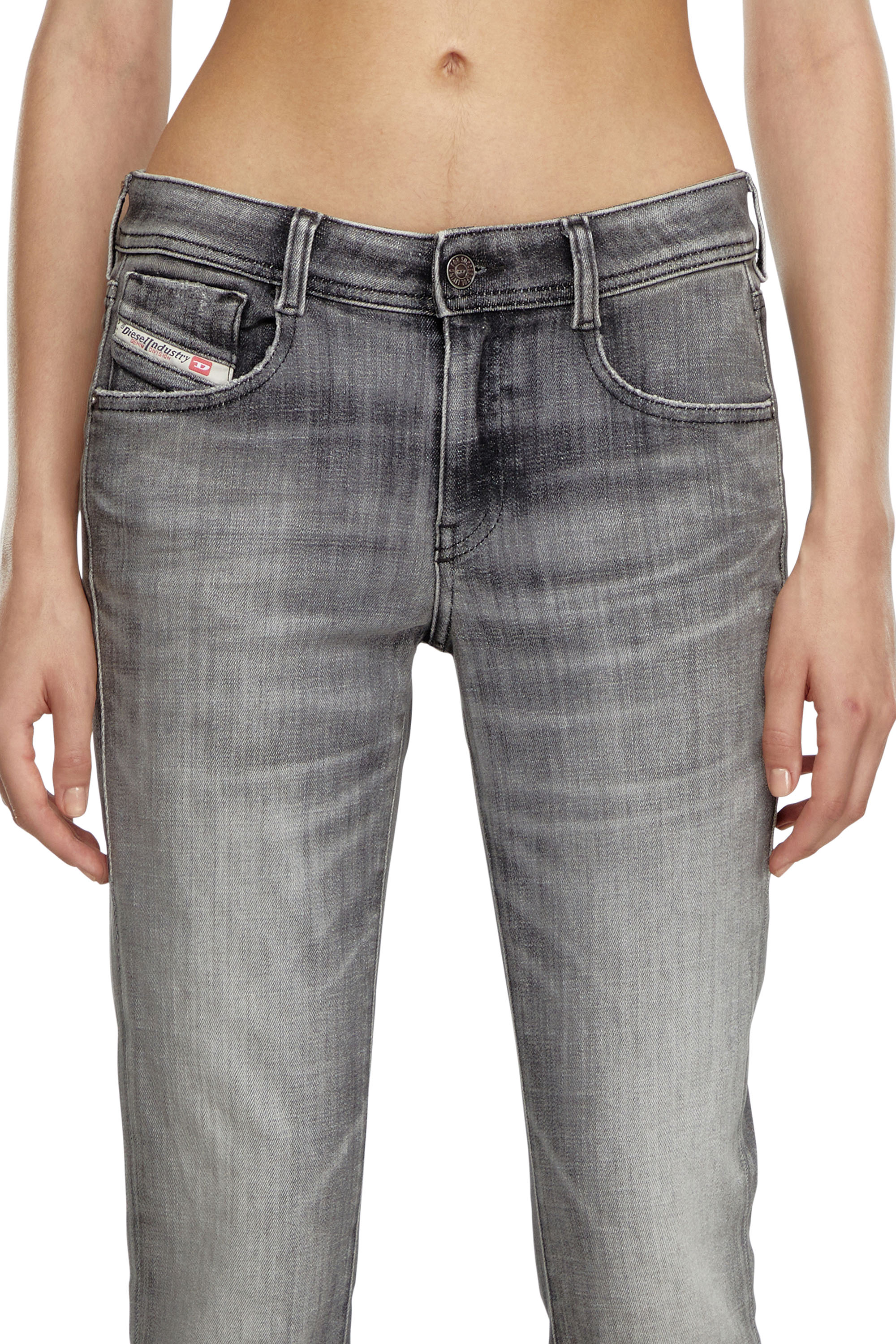 Diesel - Bootcut Jeans 1969 D-Ebbey 09J29 Femme, Gris - Image 5