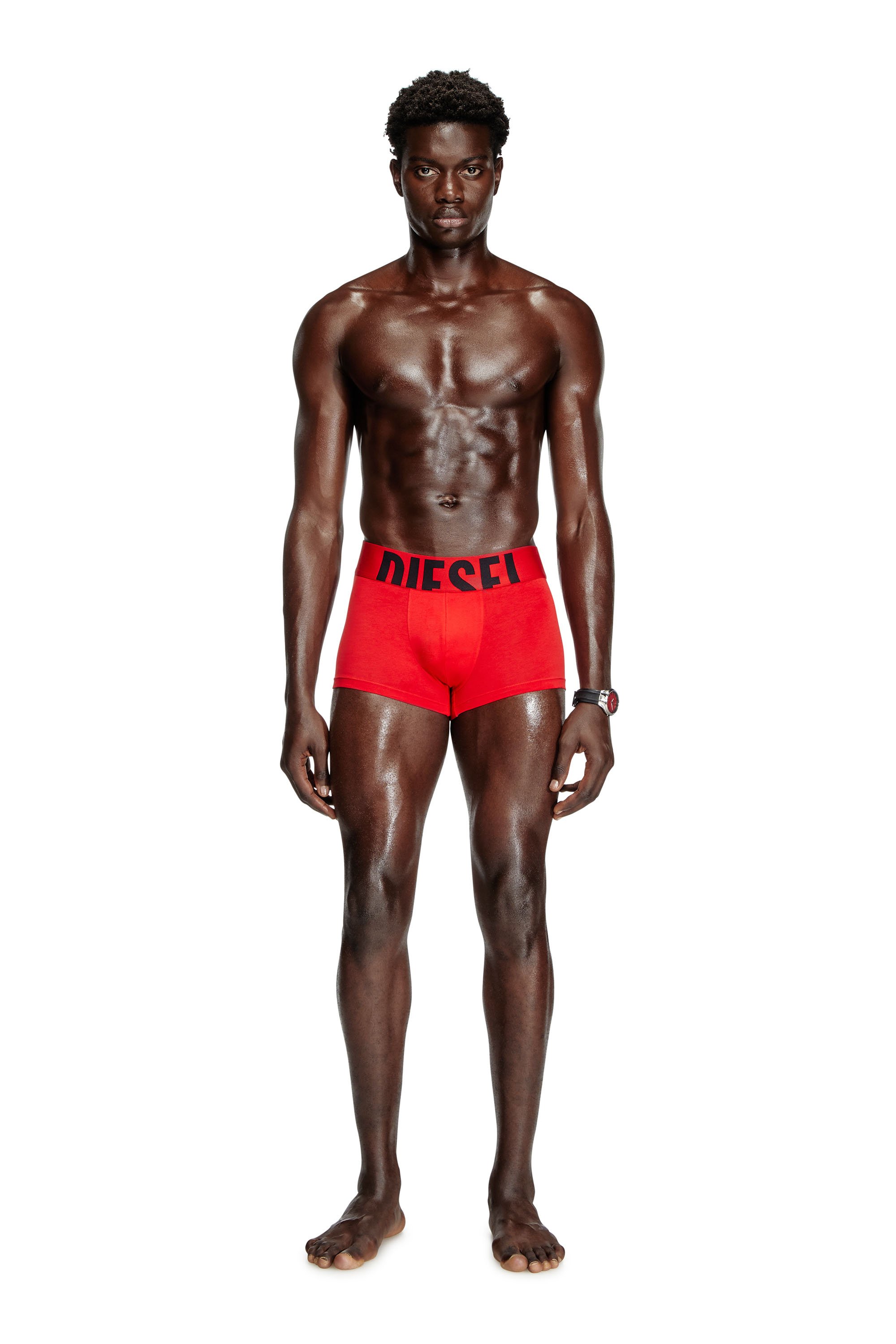 Diesel - UMBX-DAMIENTHREEPACK-5.5EL, Lot de trois boxers en coton stretch Homme in Polychrome - 4