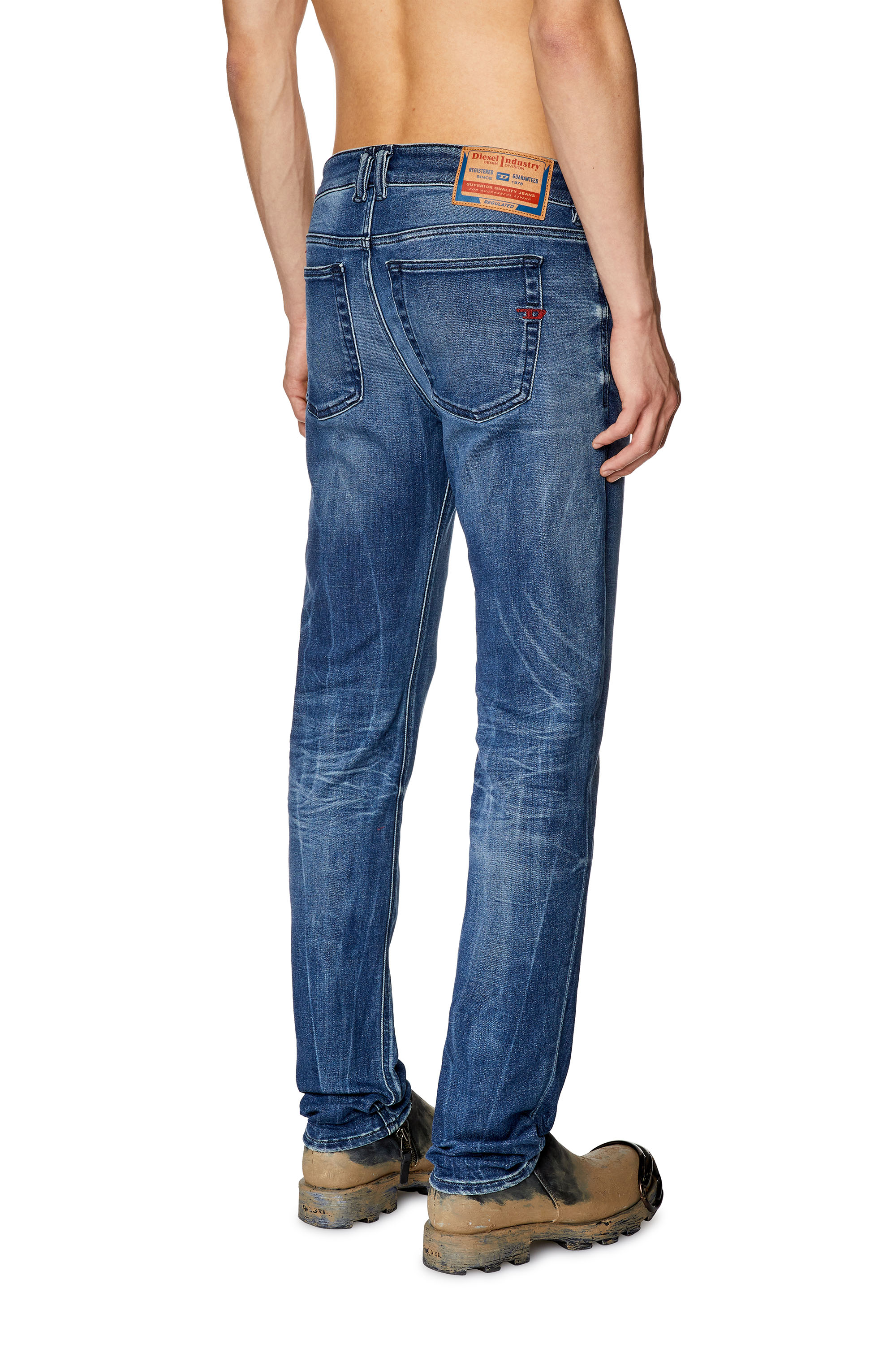 Diesel - Skinny Jeans 1979 Sleenker 09G30, Bleu moyen - Image 2