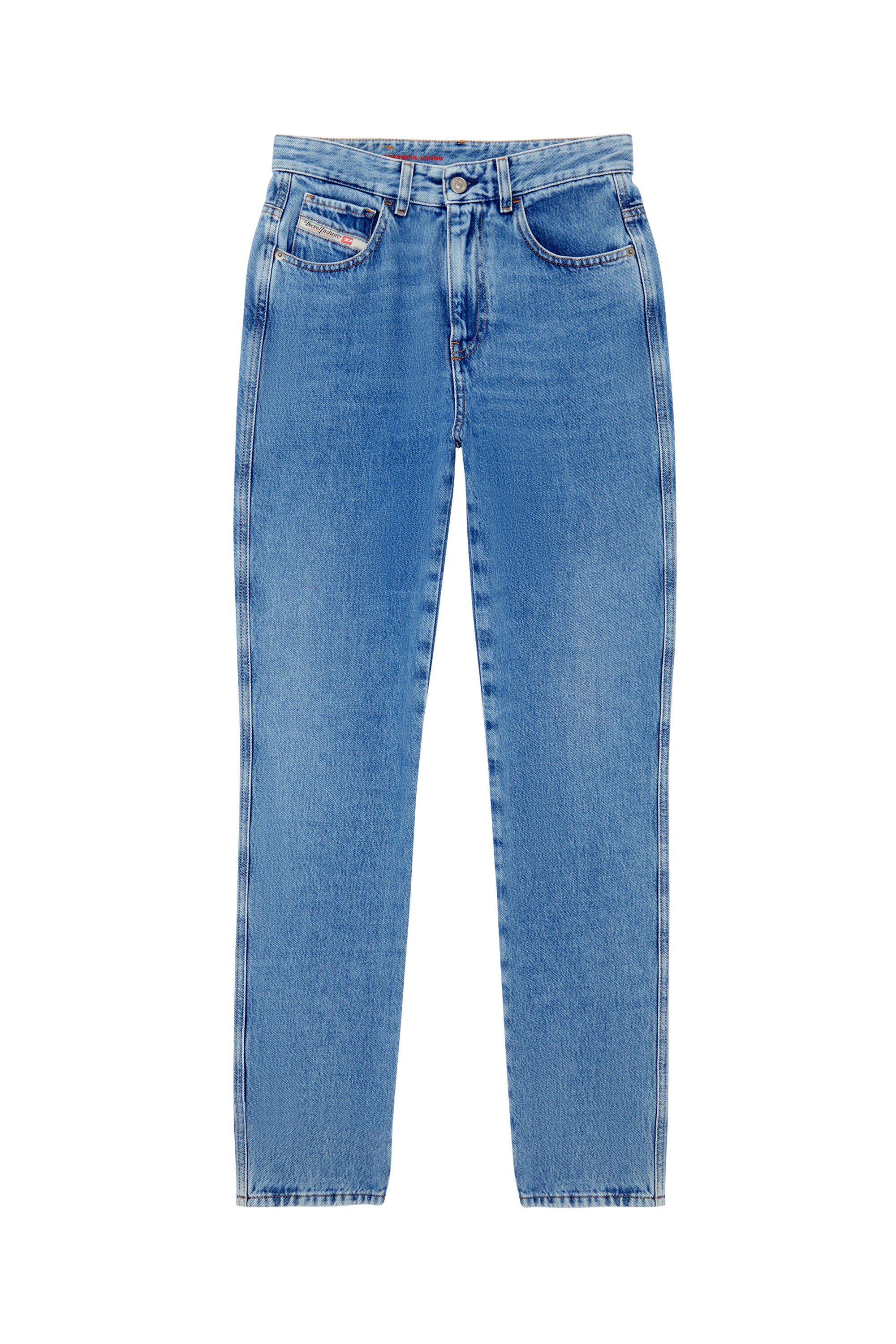 Diesel - 1994 09C16 Straight Jeans, Bleu moyen - Image 1