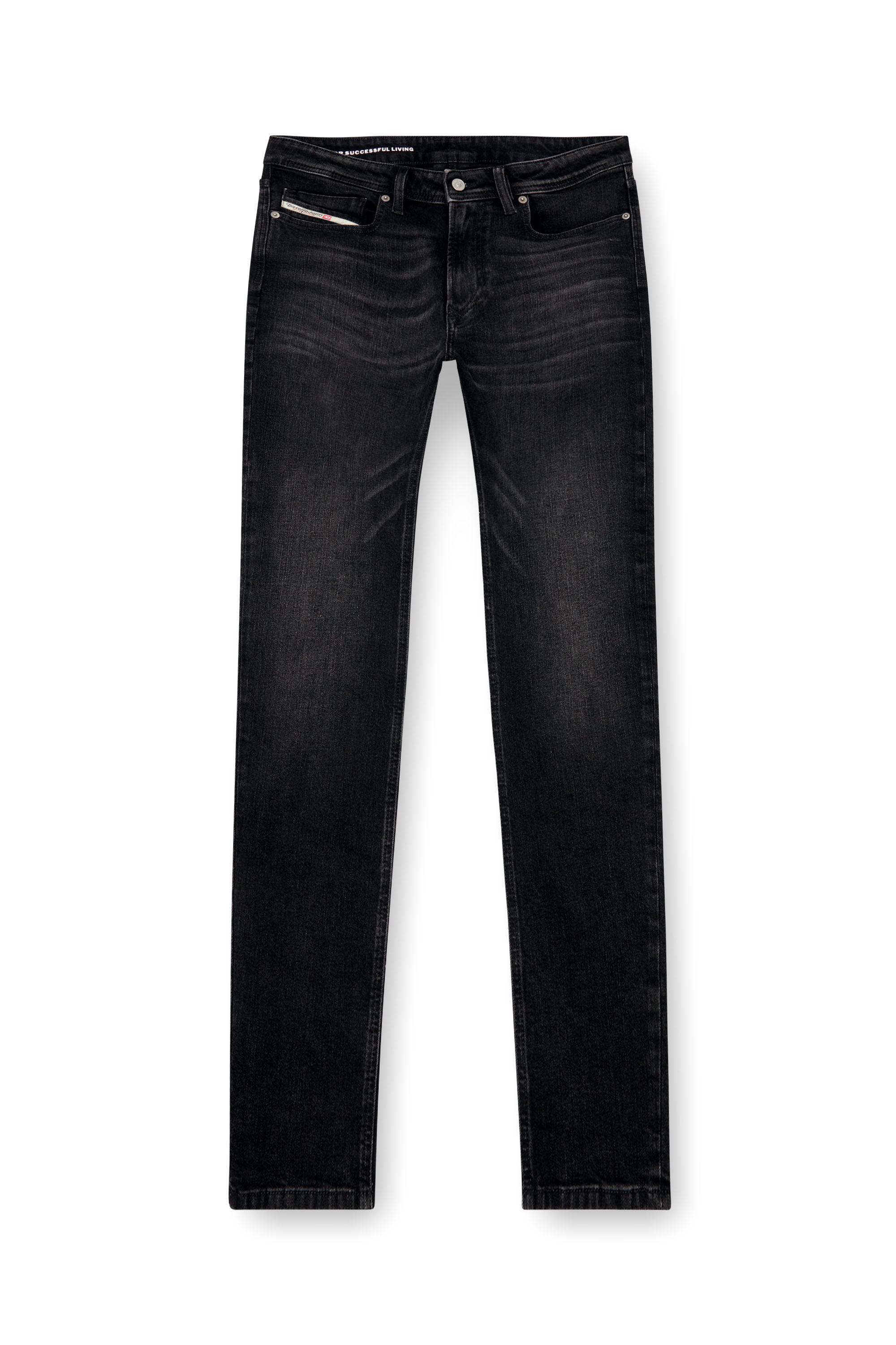 Diesel - Skinny Jeans 1979 Sleenker 0GRDA Homme, Noir/Gris foncé - Image 3