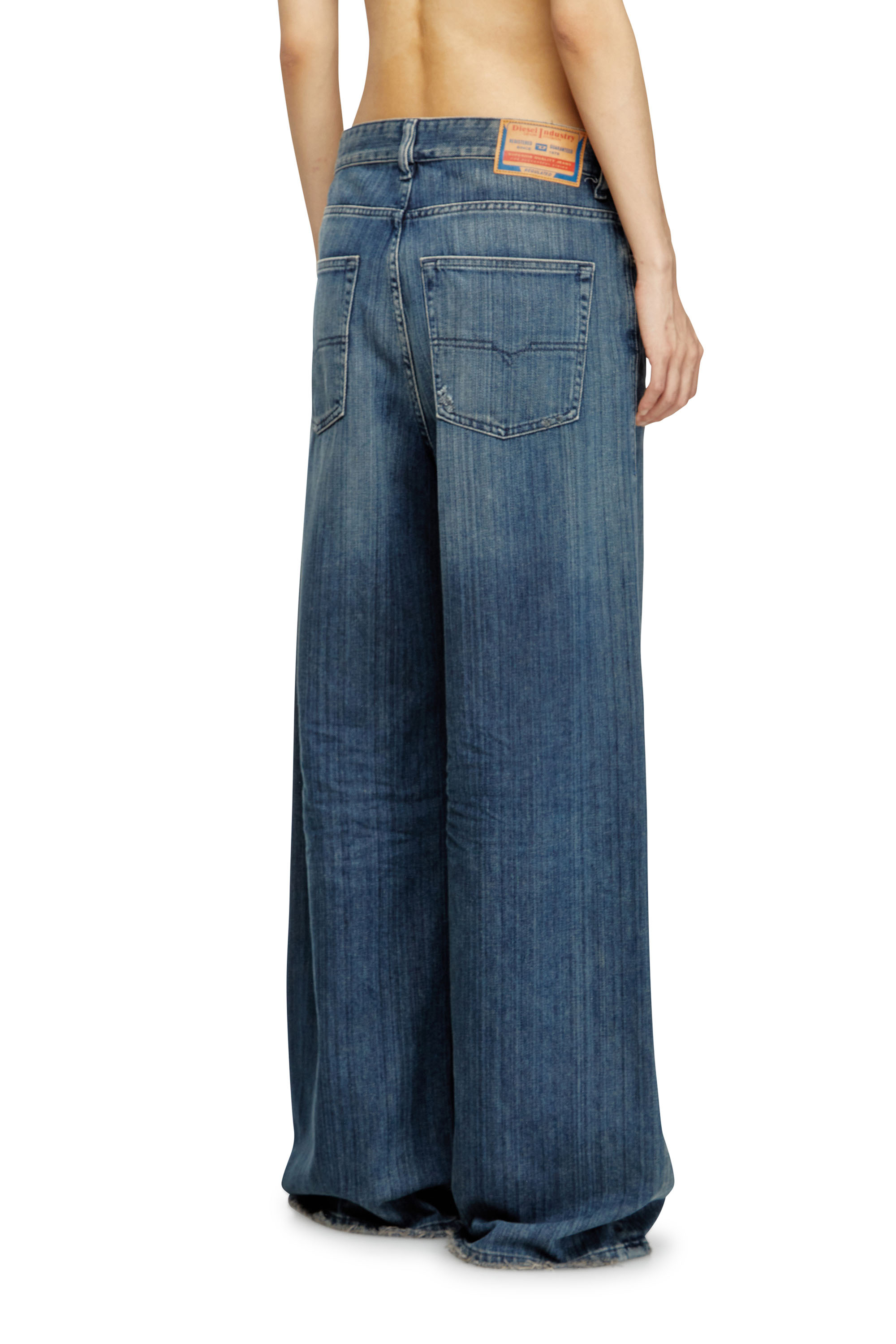 Diesel - Female's Relaxed Jeans 1996 D-Sire 09M09, Dark Blue - 4