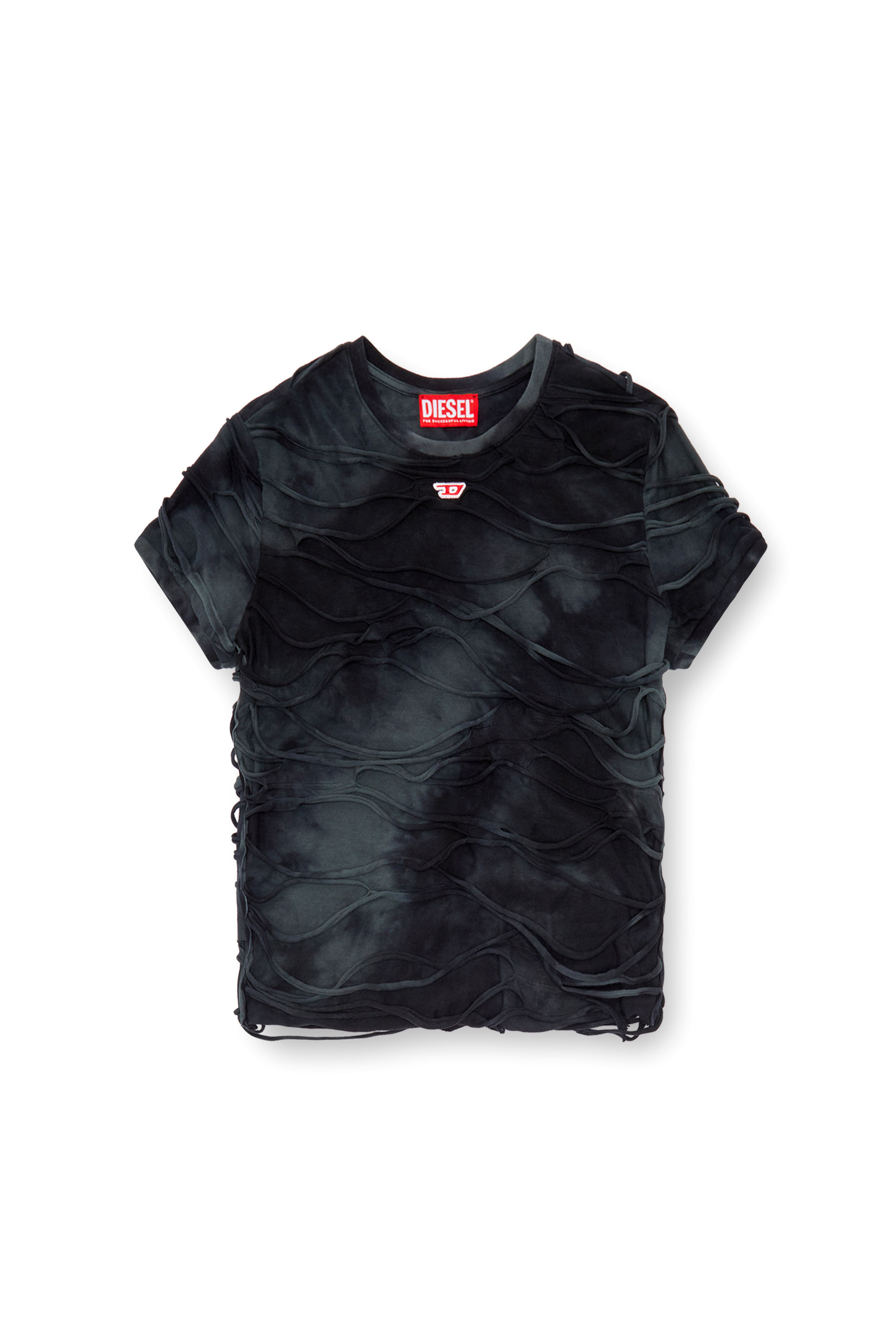 Diesel - T-UNCUTIE-LONG-P1, Black - Image 5