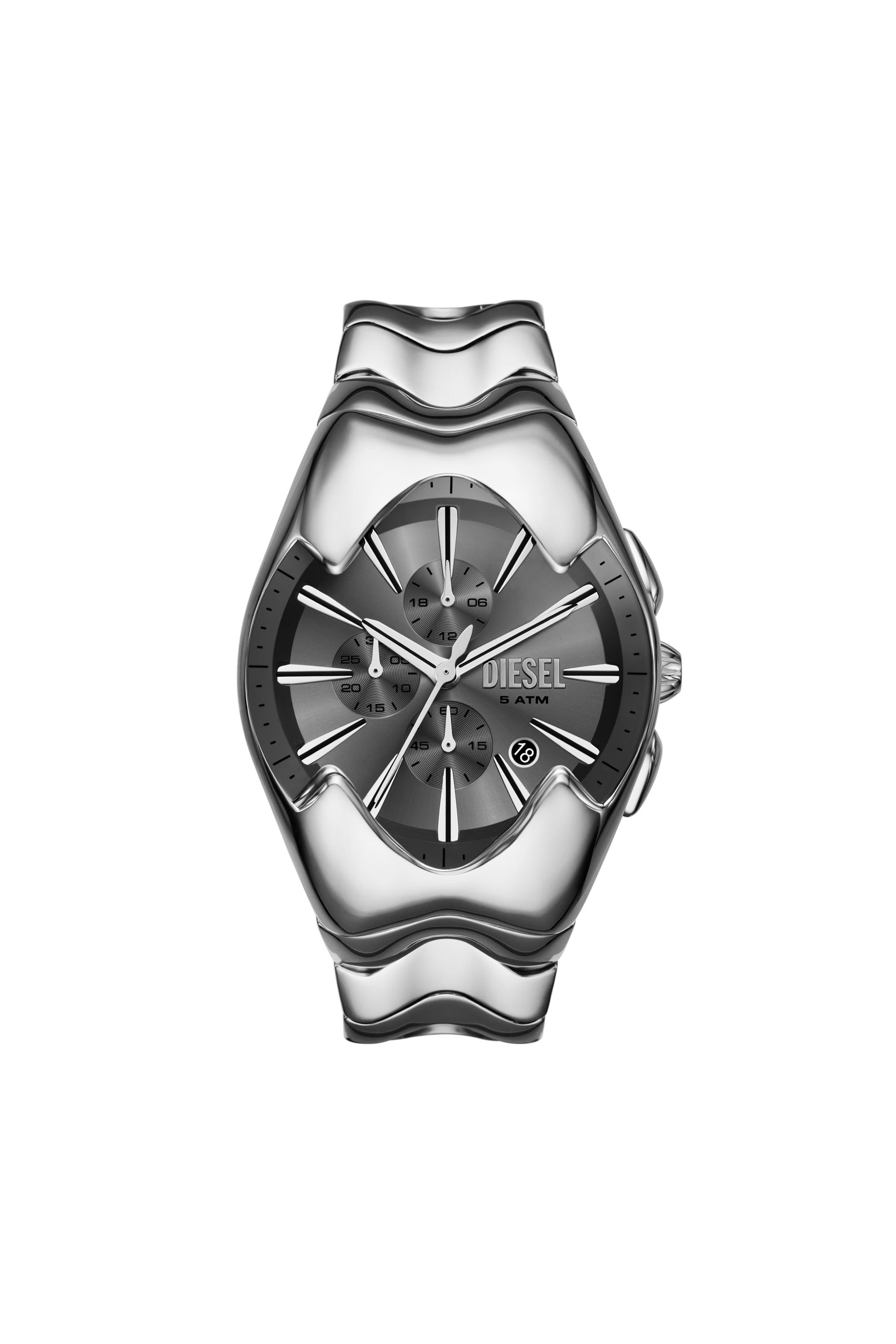 Diesel - DZ4683, Male's Mercurial stainless steel watch in Silver - 2