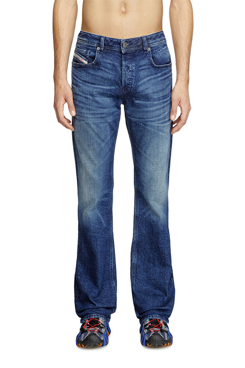 Jeans Bootcut Hommes Bleu fonce Noir Gris D Vocs Diesel